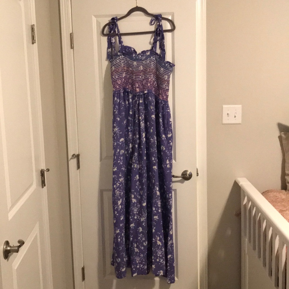 Free people color my world jump suit